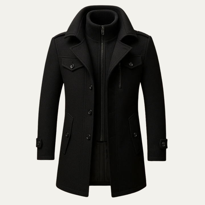 Womens Warm Coat Insulated Classic Fit - BritishMode