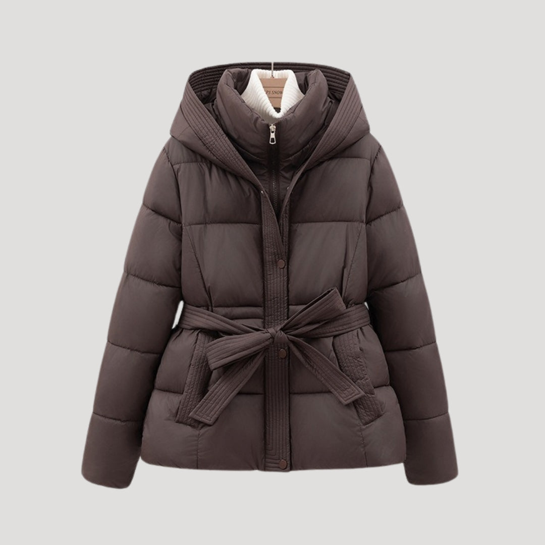 Womens Puffer Coat Insulated Warm Fit - BritishMode