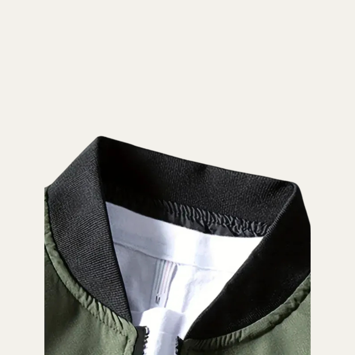 Mens Bomber Jacket Lightweight Casual Sports Style