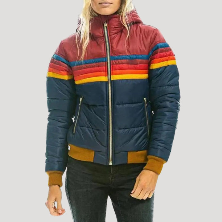 Womens Puffer Coat Insulated Warm Fit - BritishMode