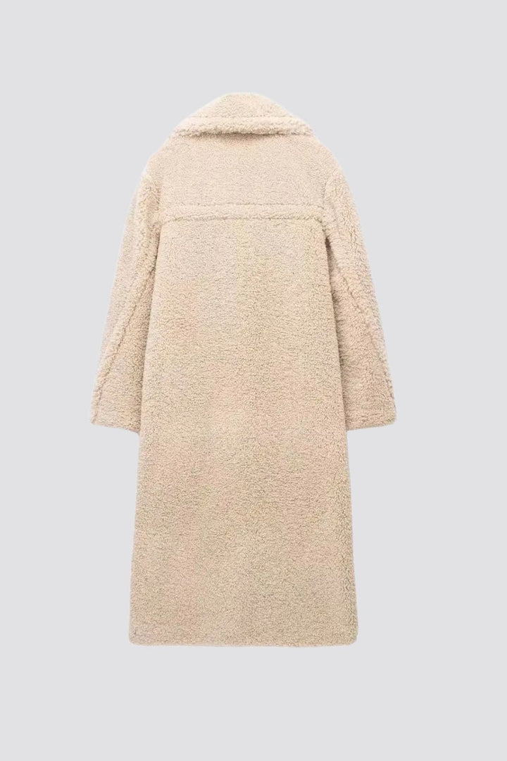 Womens Oversized Long Coat Relaxed Fit
