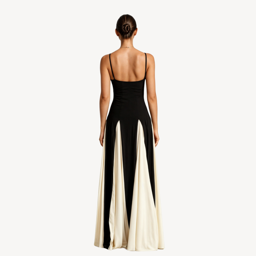 Womens Evening Maxi Dress Satin Fabric