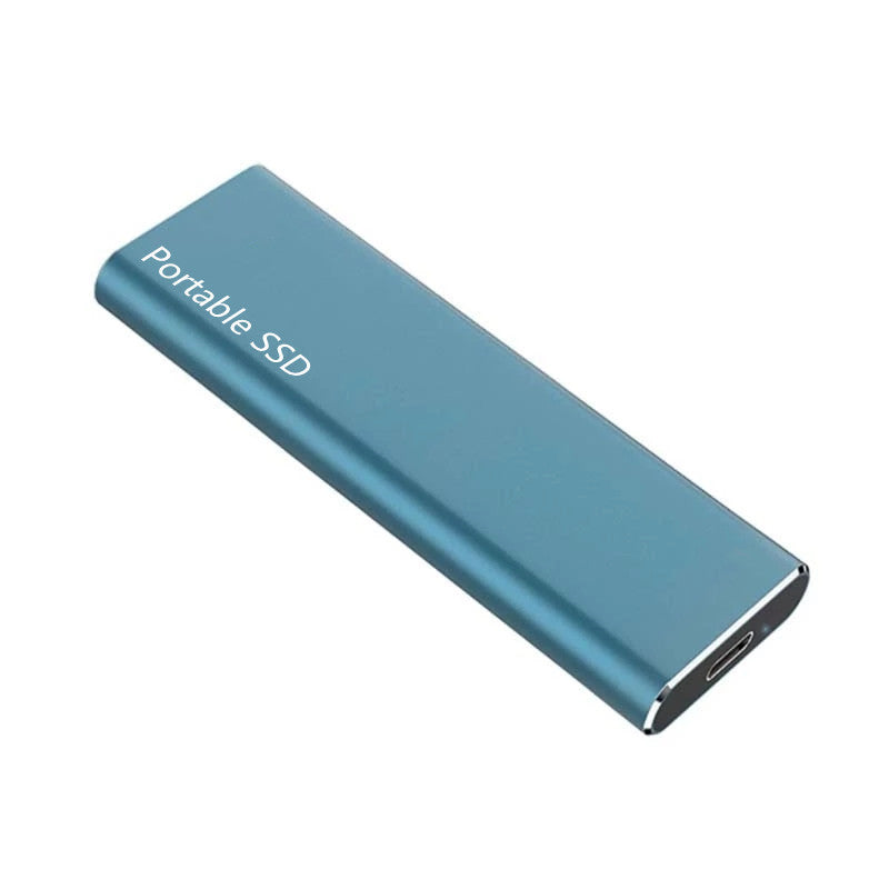 External Slim SSD Drive Portable Compact Storage