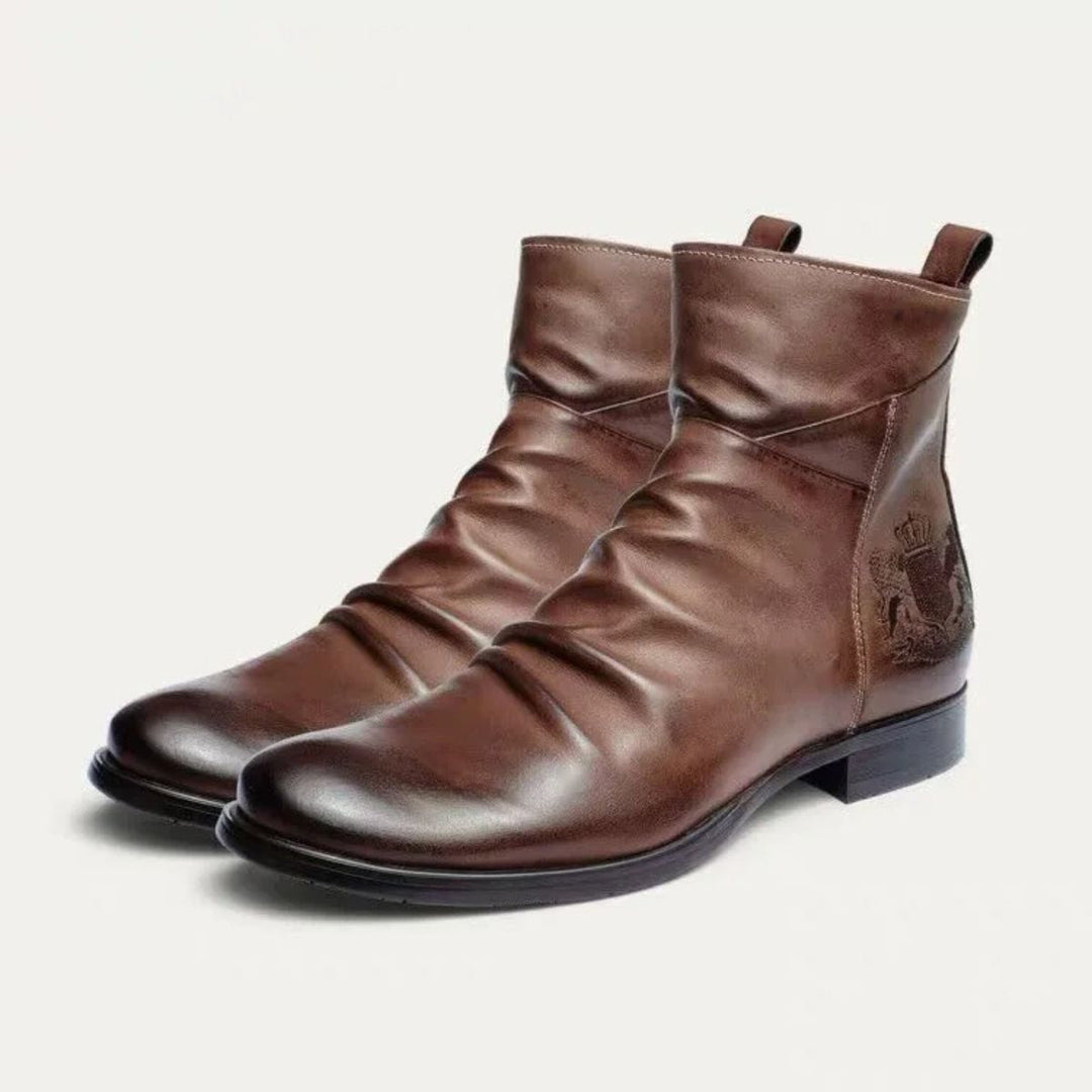 Mens Chelsea Boots Handmade Leather Street Style