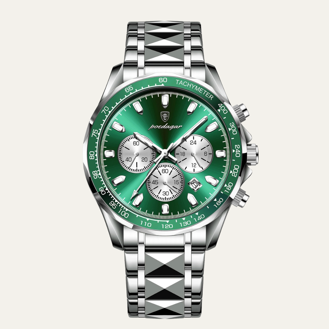 Mens Stainless Steel Waterproof Watch Design