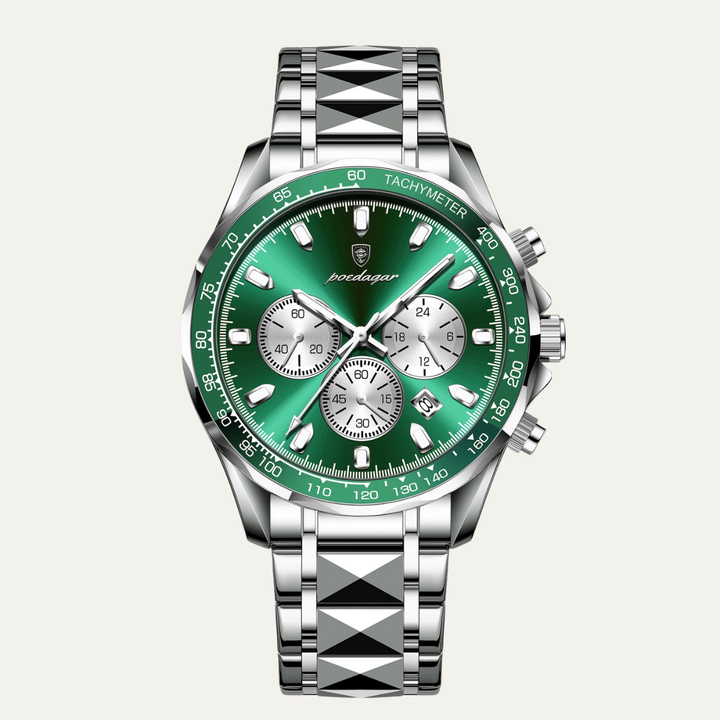 Mens Stainless Steel Waterproof Watch Design