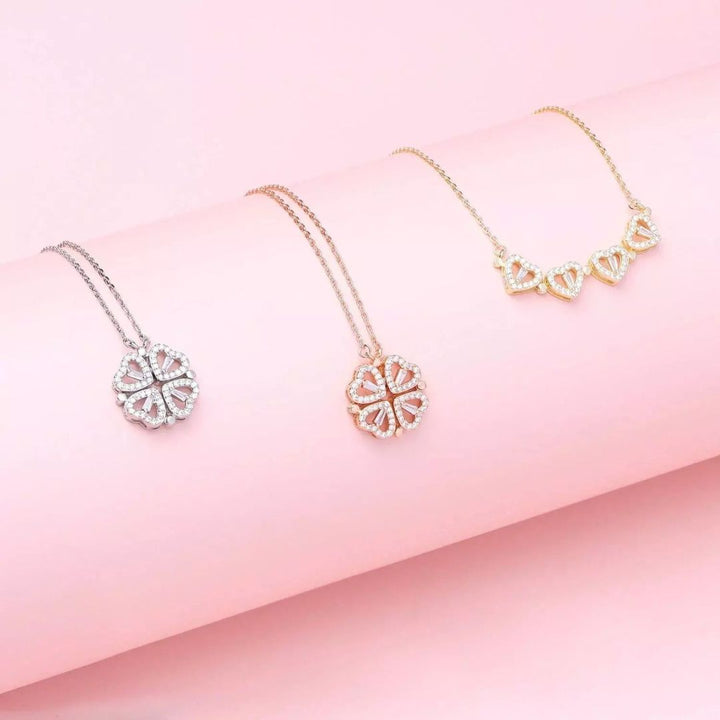 Womens Necklace with Heart Pendant - BritishMode