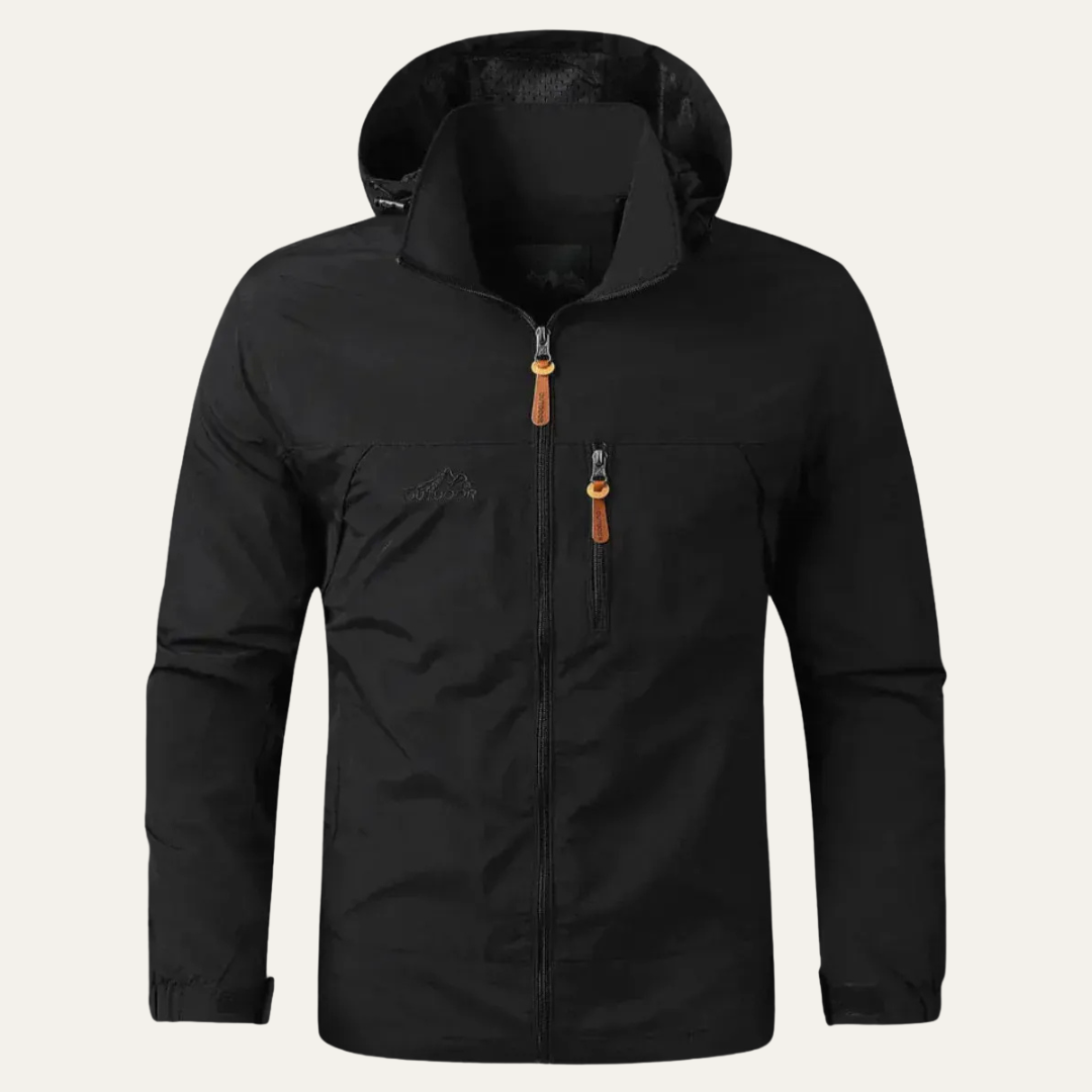 Mens Field Jacket Waterproof Windbreaker Lightweight Fit - BritishMode