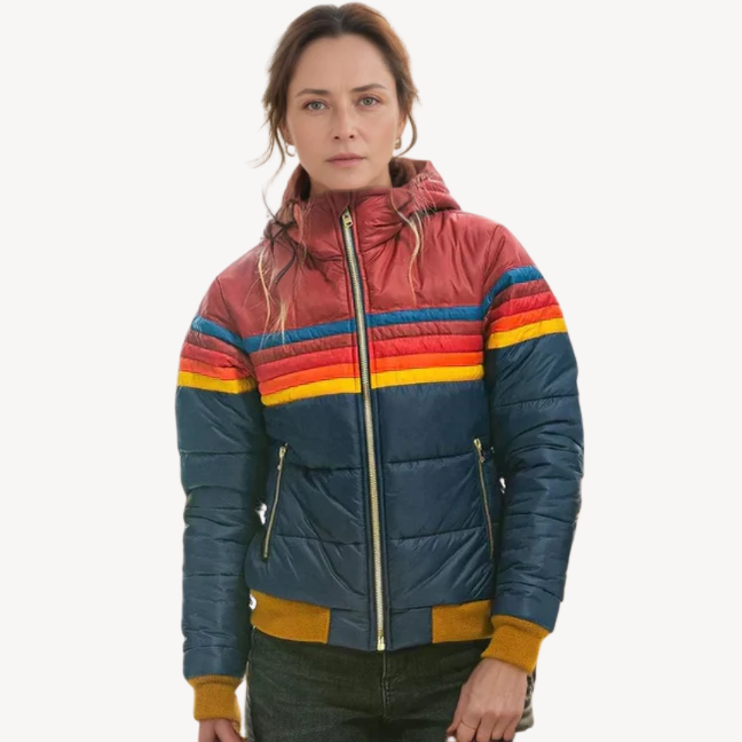 Womens Puffer Jacket Quilted Lightweight Fit