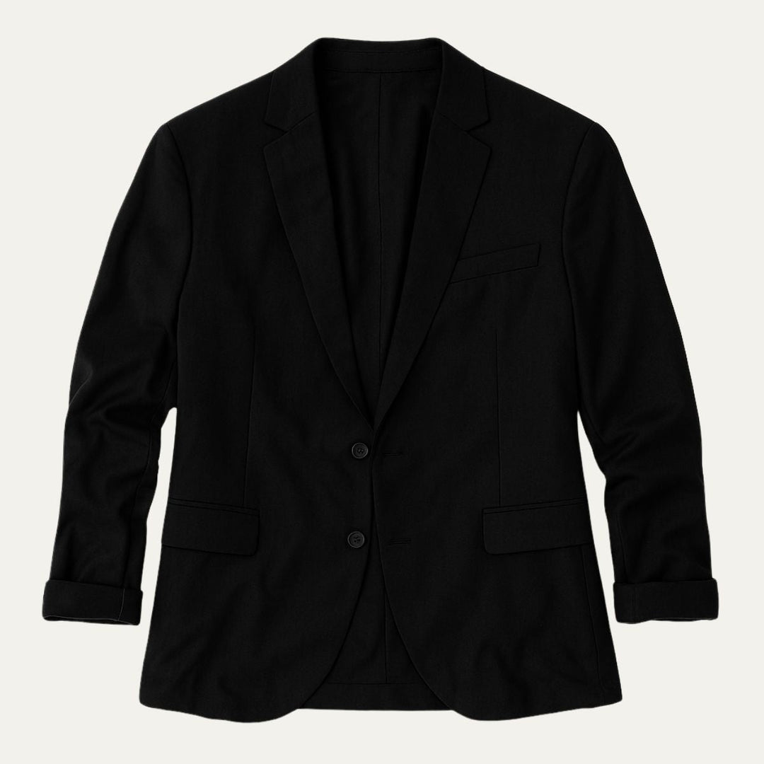 Mens Cotton Blazer Tailored Fit Jacket