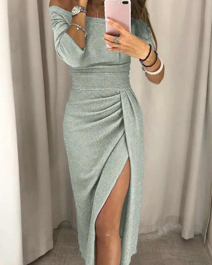Womens Elegant Dress Classic Fit - BritishMode
