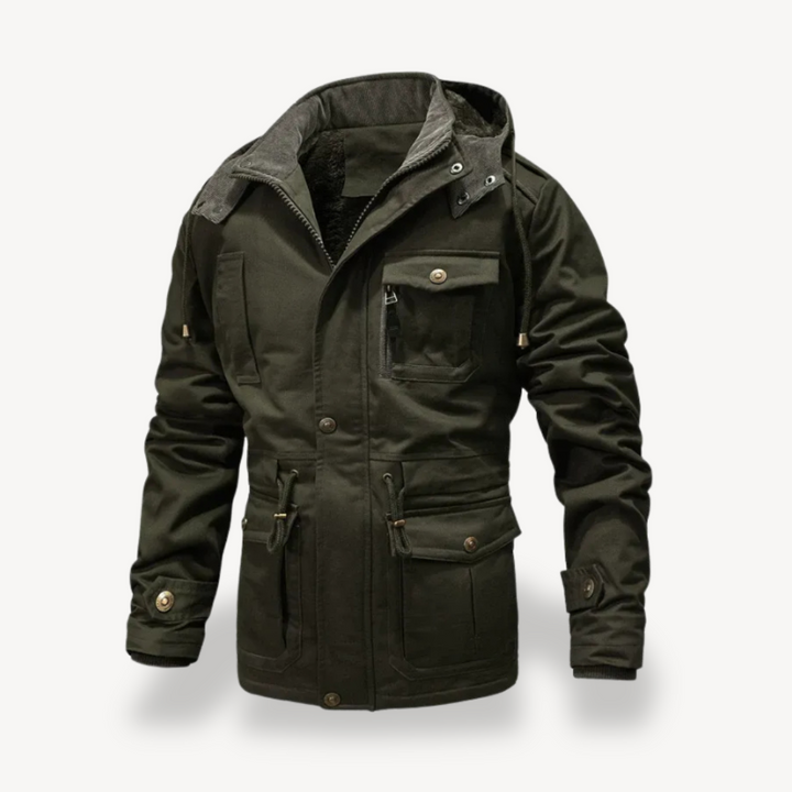 Mens Parka Jacket Military Style Durable - BritishMode