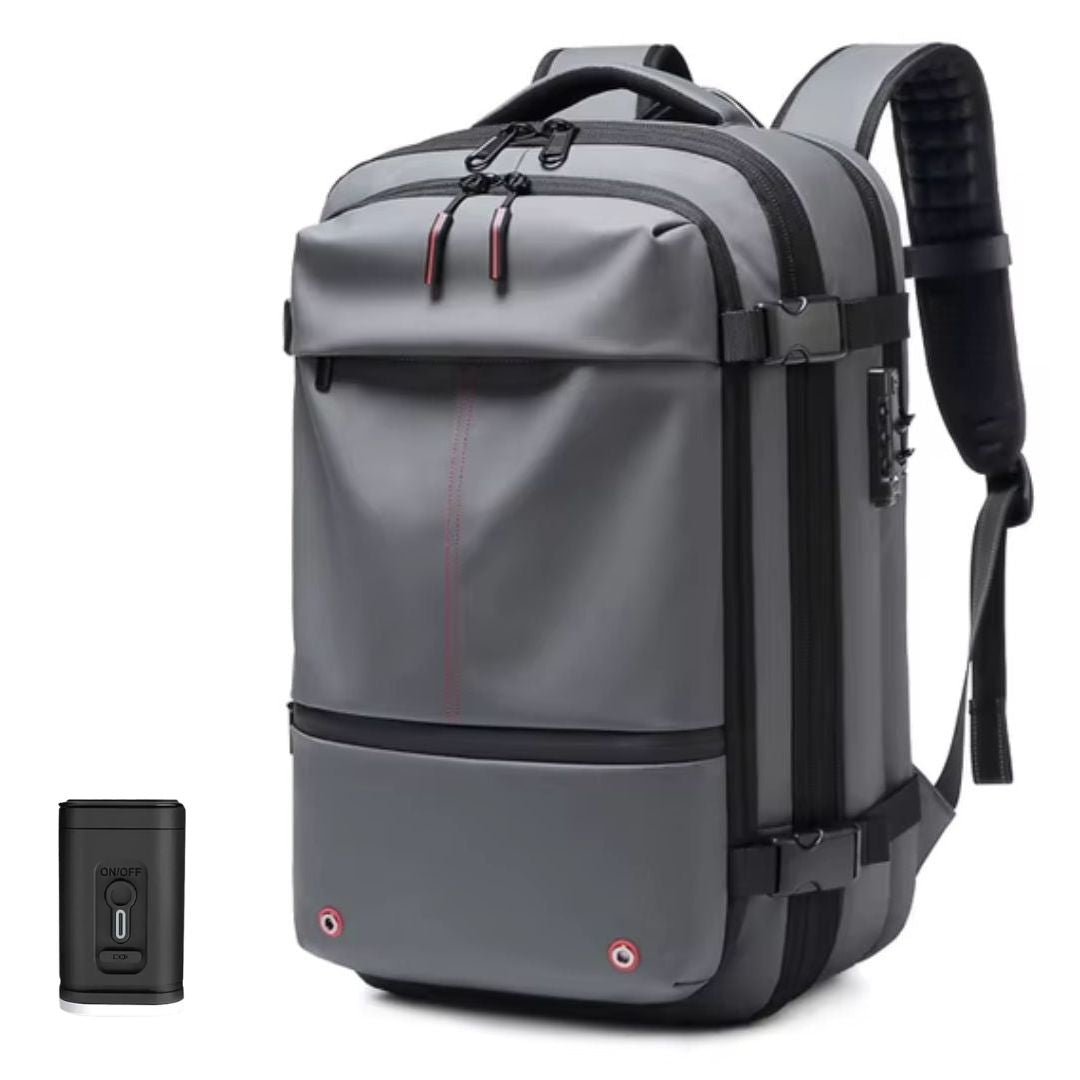 Unisex Compact Travel Backpack with Vacuum Storage Bags - BritishMode