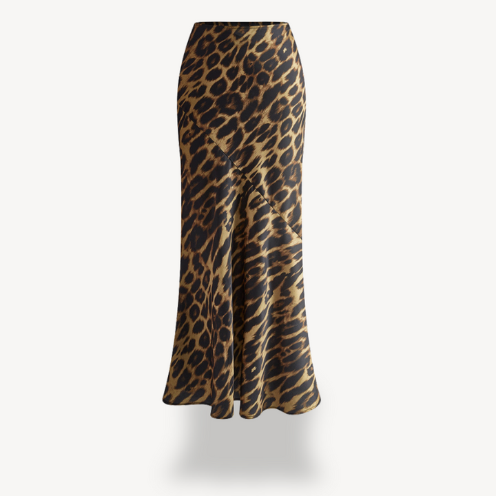 Womens Bodycon Maxi Skirt Ruched Stretch Fabric