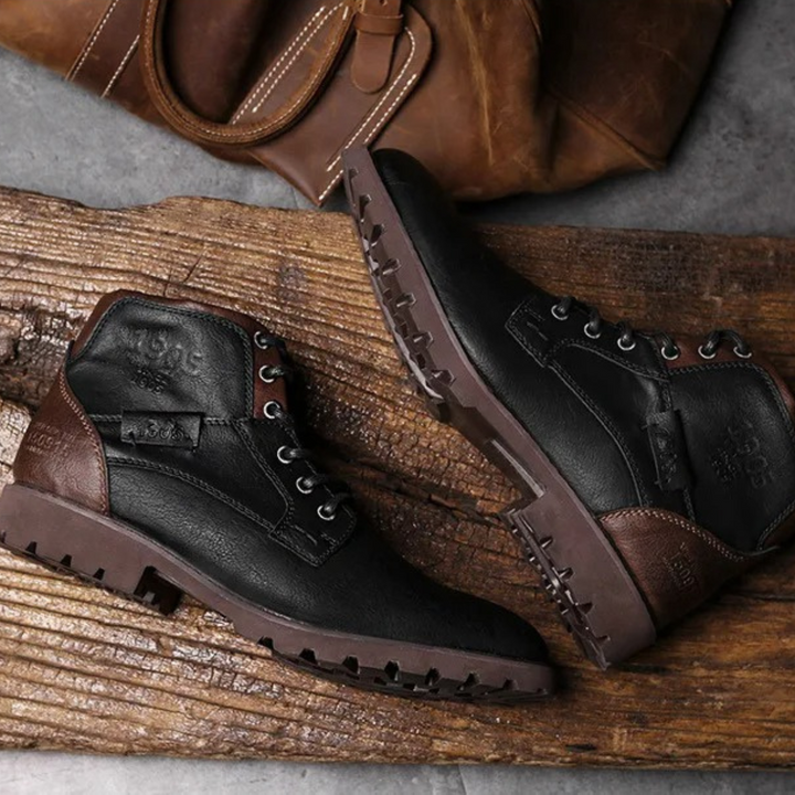 Mens Leather Boots Classic Style