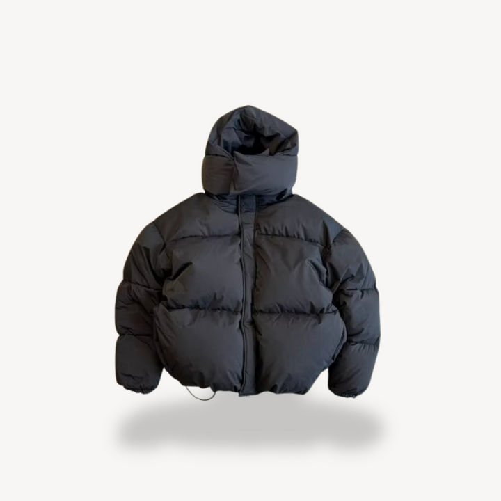 Womens Puffer Jacket with Hooded Design