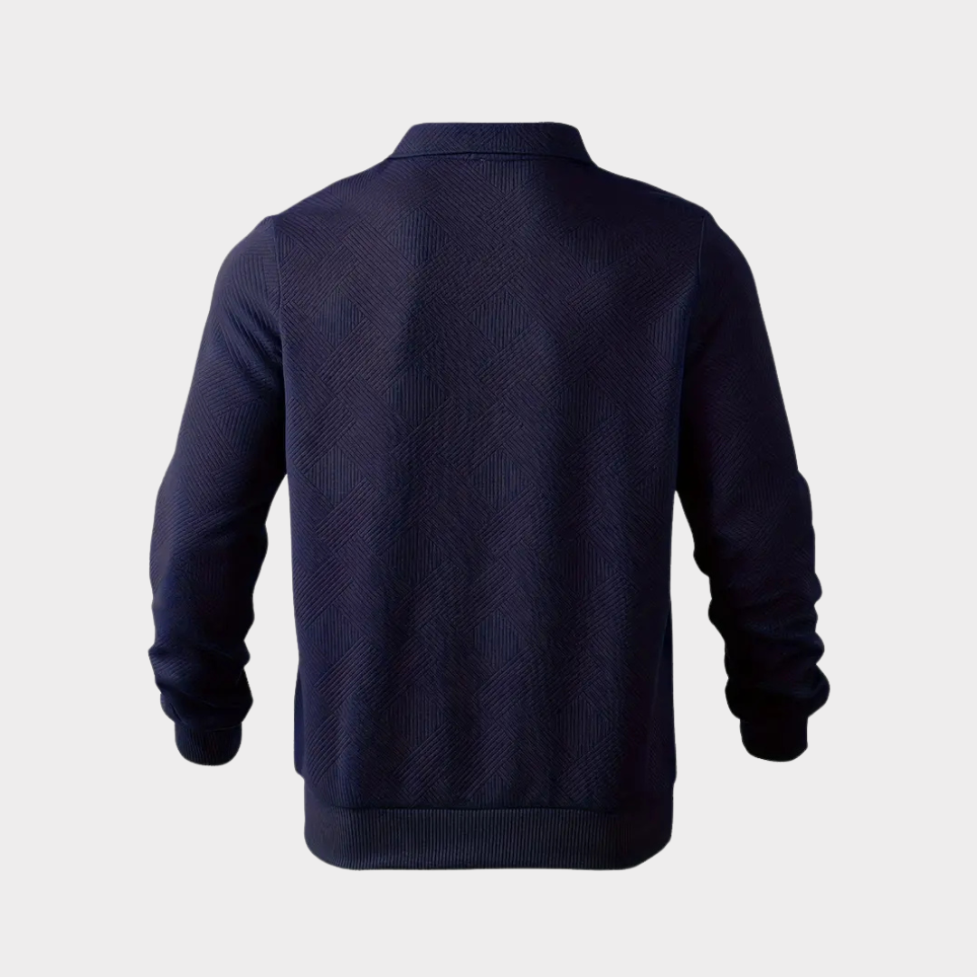 Mens Quarter Zip Sweater Stylish Fit