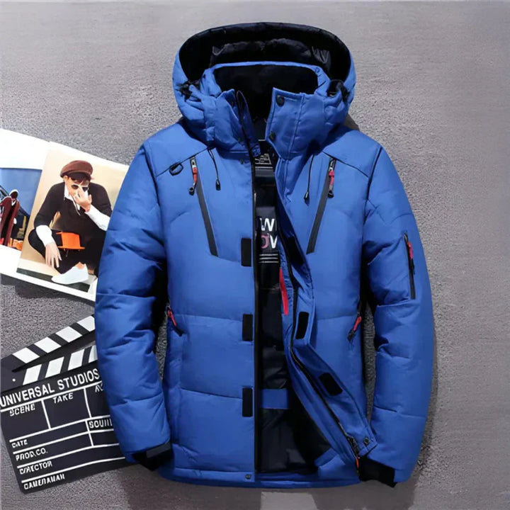 Unisex Down Jacket Insulated Warm Fit