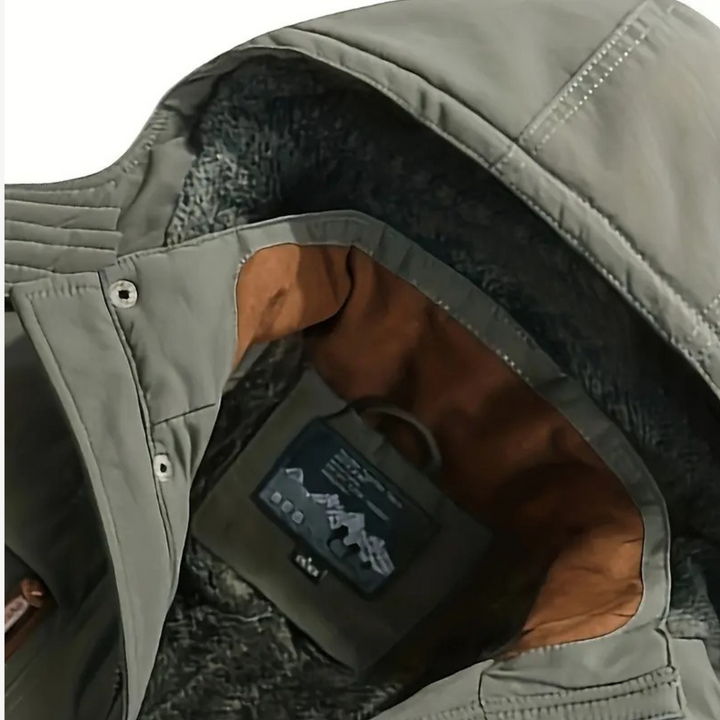 Mens Waterproof Parka Jacket with Hood