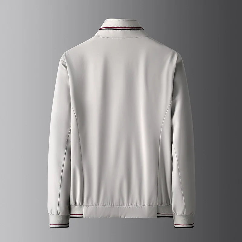 Mens Jacket with Zipper Front Regular Fit