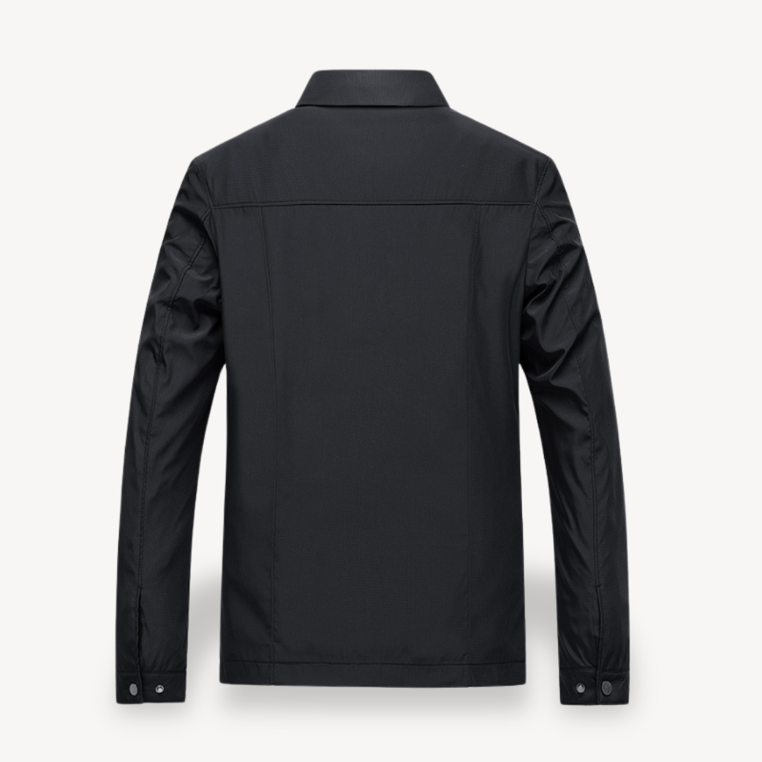 Mens Lightweight Jacket Breathable Water-Resistant Fit