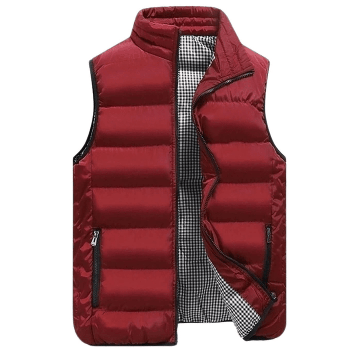 Unisex Quilted Vest Insulated Sleeveless Jacket Warm Fit