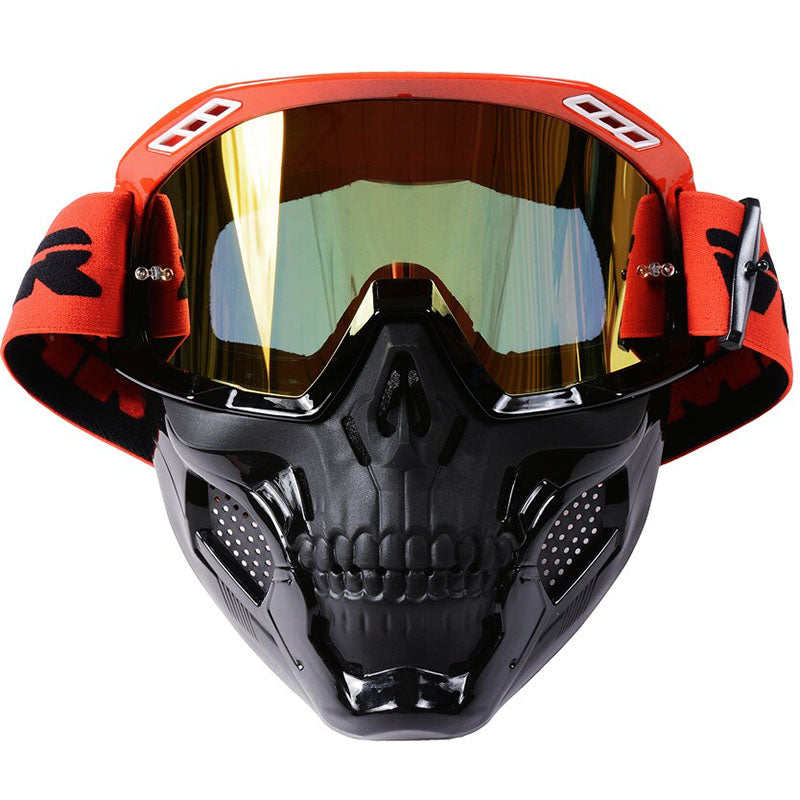 Unisex Motorcycle Goggles with Shatterproof Lenses Durable