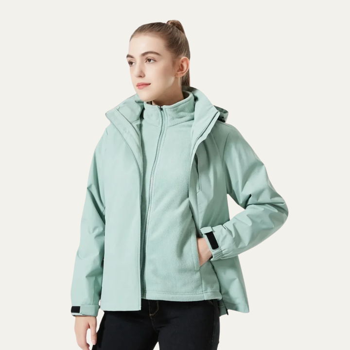 Unisex Shell Jacket Lightweight Waterproof Fit