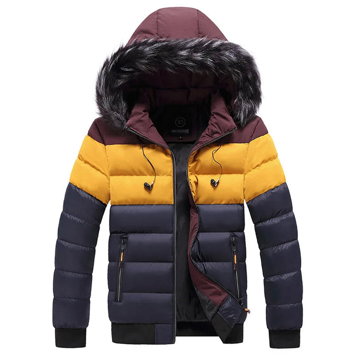 Womens Faux Fur Hooded Winter Jacket Insulated Warm Fit