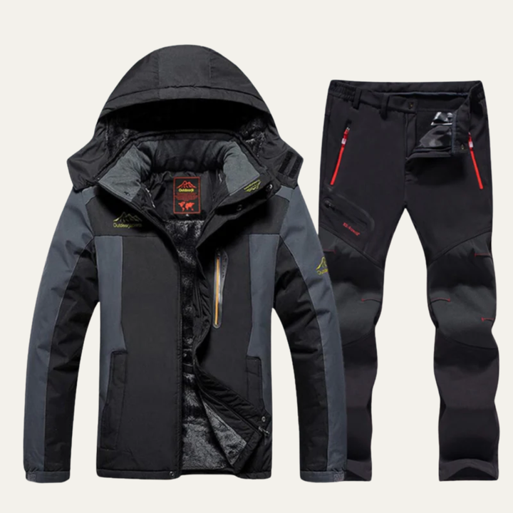 Mens Waterproof Outdoor Jacket and Pants Hiking Set - BritishMode