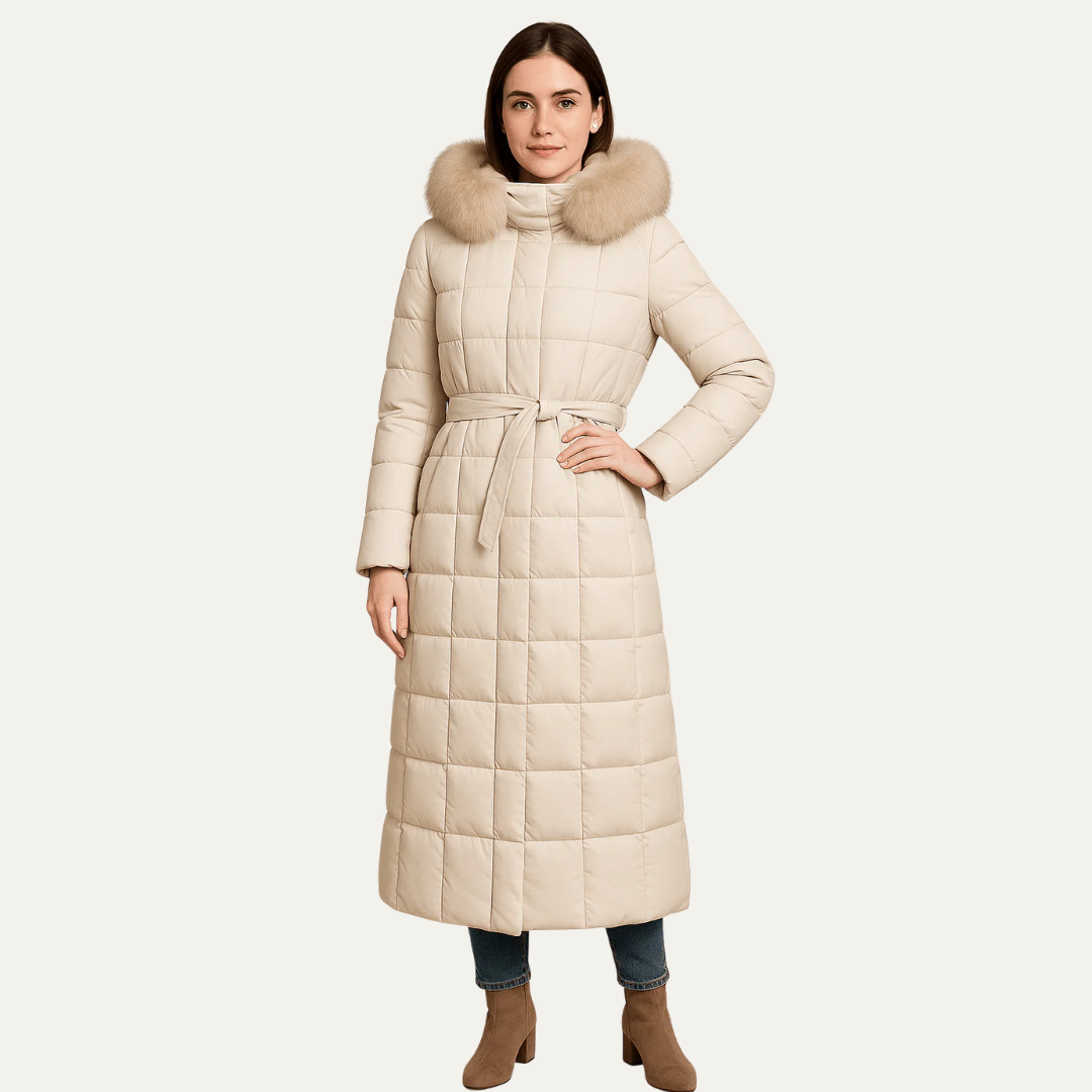 Womens Maxi Puffer Coat Insulated Warm Fit