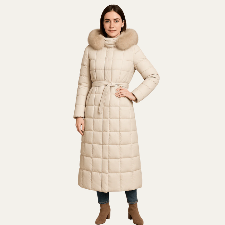 Womens Maxi Puffer Coat Insulated Warm Fit