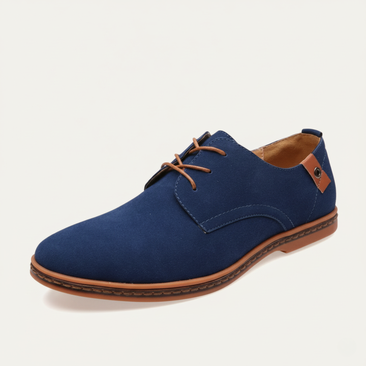 Mens Derby Shoes Suede Classic Style