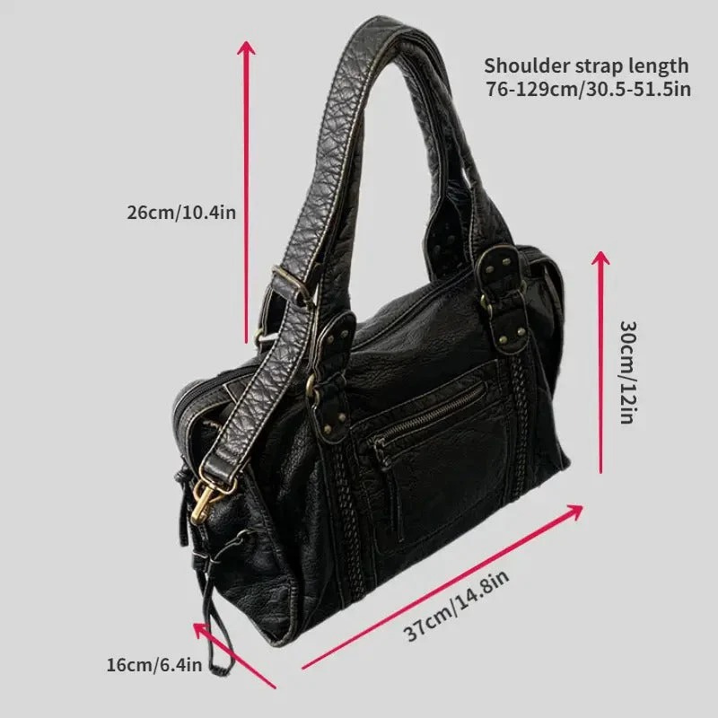 Womens Large Handbag Soft Leather