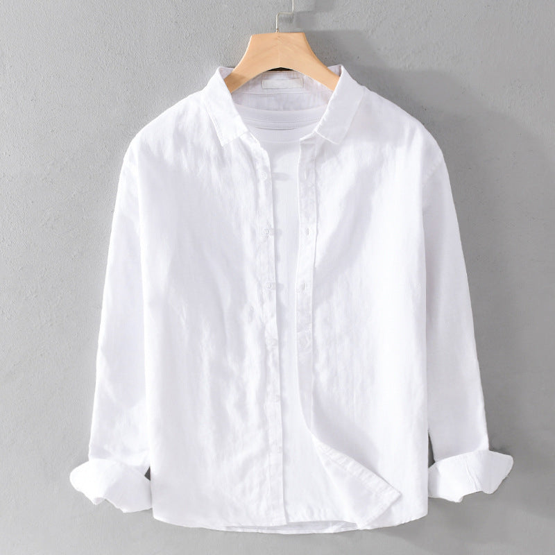 Mens Casual Shirt Loose Fit - BritishMode