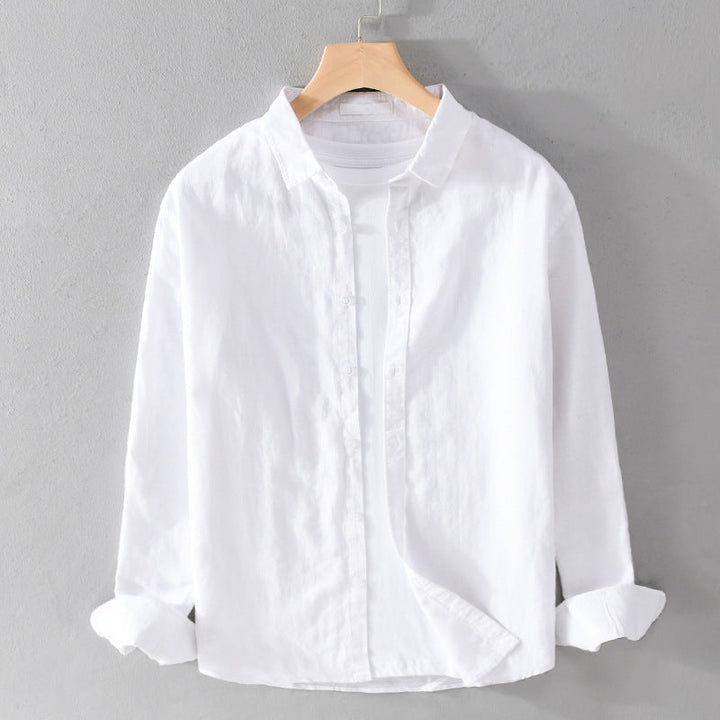 Mens Casual Shirt Loose Fit - BritishMode
