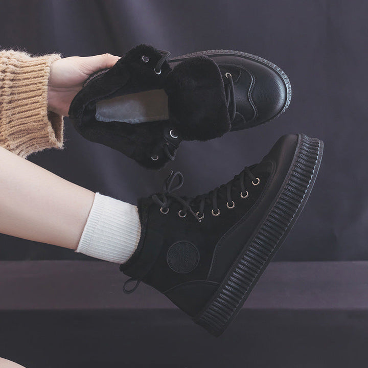 Unisex Leather Boots Durable Comfortable Fit