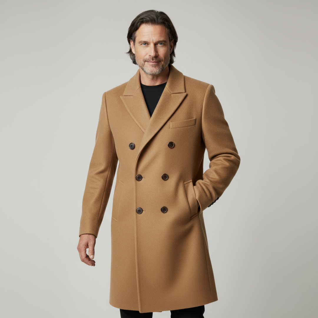Womens Wool Winter Coat Classic Fit