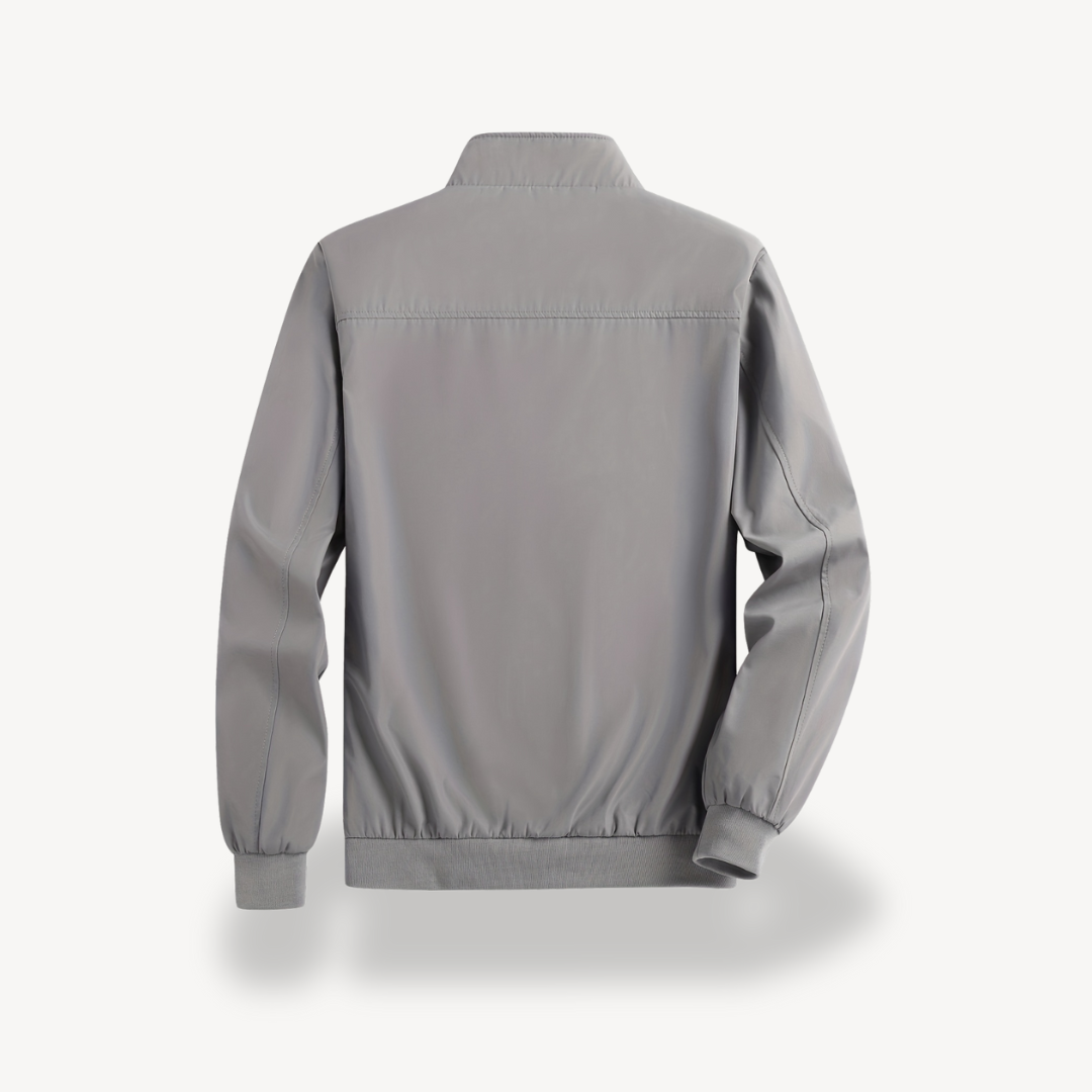 Mens Polyester Zip Jacket Casual Outerwear