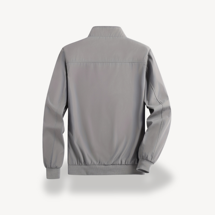 Mens Polyester Zip Jacket Casual Outerwear