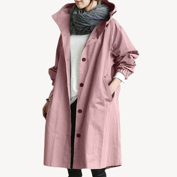 Womens Trench Coat Cotton Classic Fit