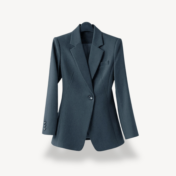 Womens Tailored Blazer and Pants Set Formal Fit