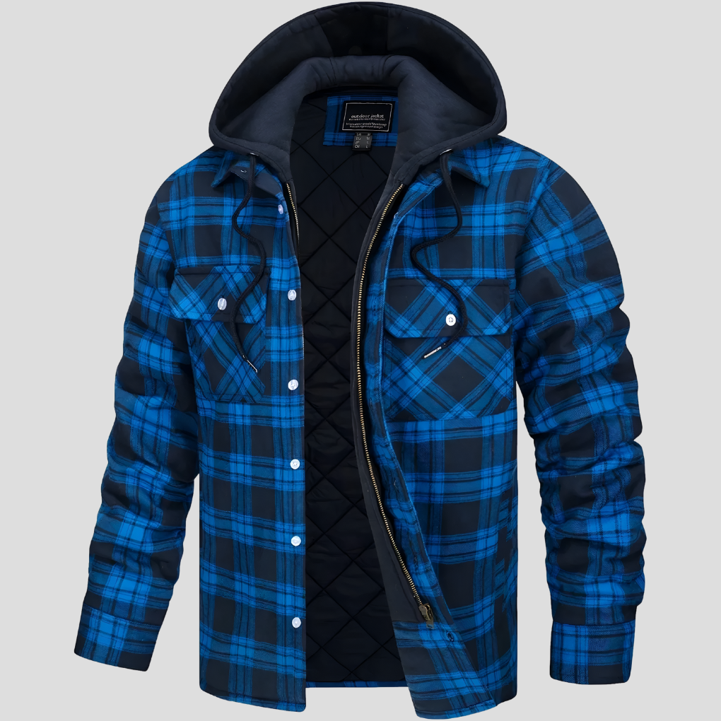 Mens Jacket Lightweight Water-Resistant Relaxed Fit