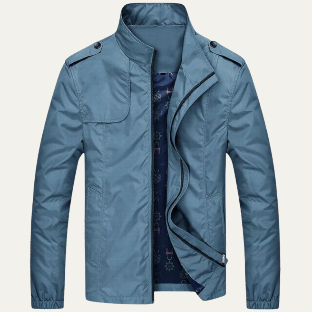 Mens Trucker Jacket Corduroy Windproof Classic Fit