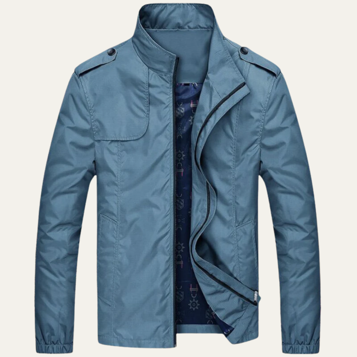 Mens Trucker Jacket Corduroy Windproof Classic Fit