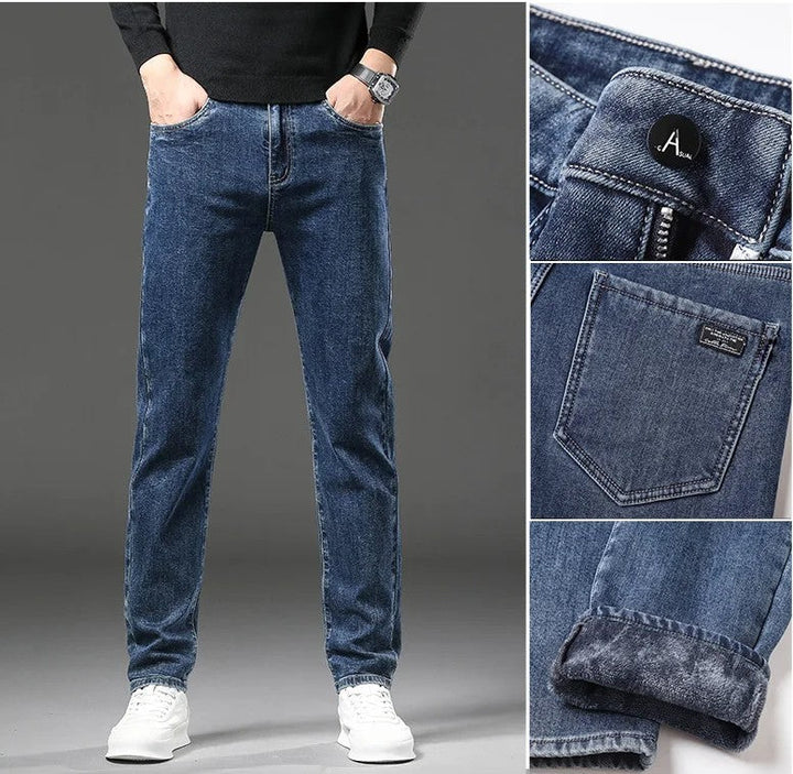 Womens Winter Jeans Insulated Warm Fit - BritishMode