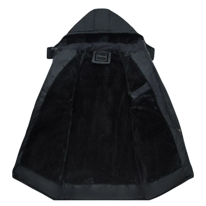 Mens Padded Winter Coat Modern Cut