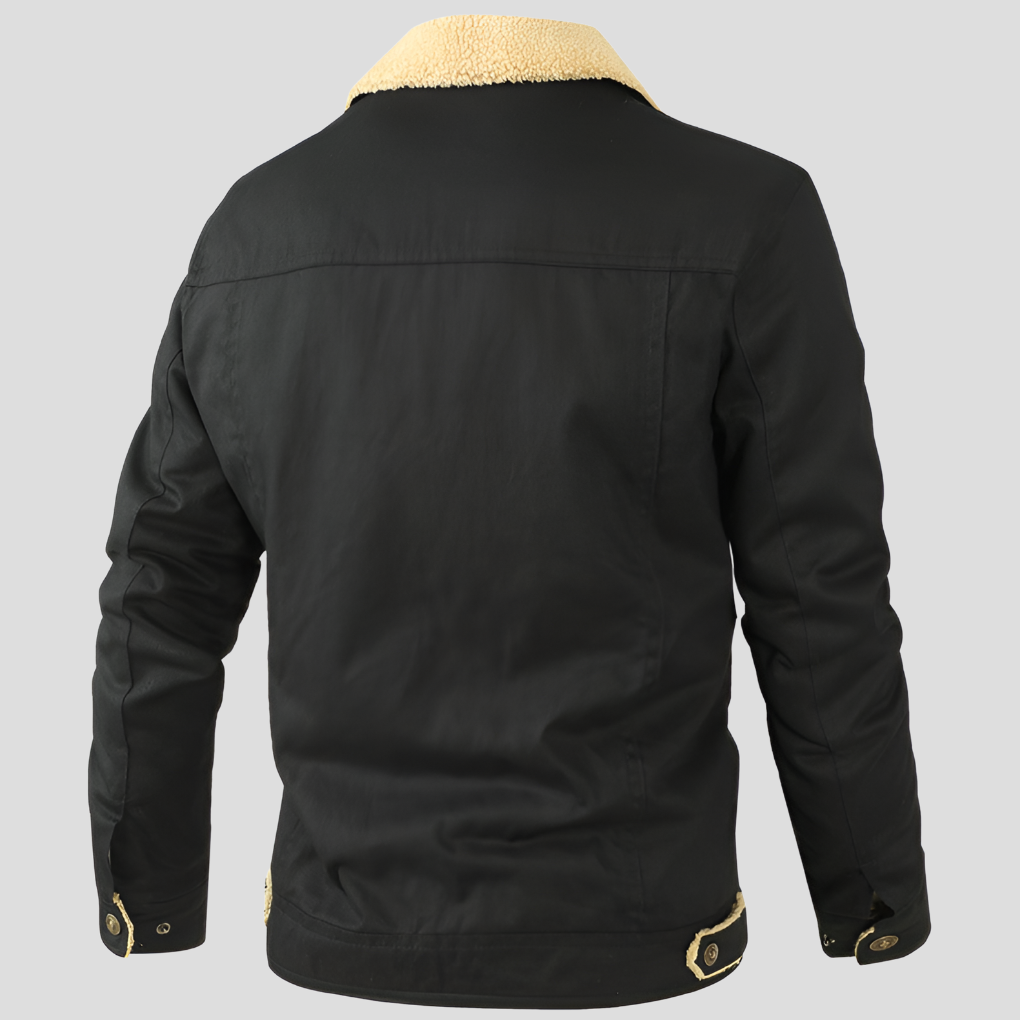Mens Outdoor Jacket Insulated Warm Fit