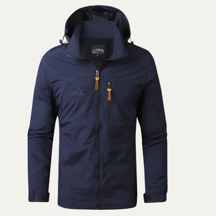 Mens Outdoor Jacket Waterproof Windproof Shell