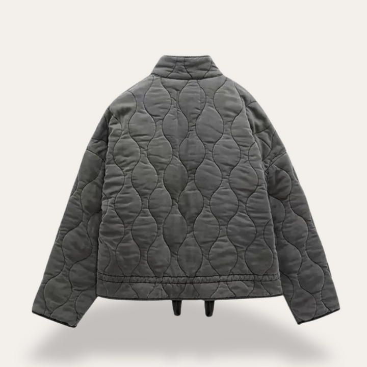 Womens Quilted Jacket Insulated Lightweight Fit